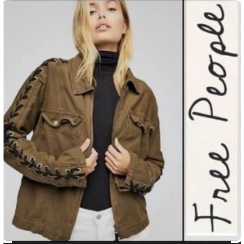Free People / Faye Military Jacket / sz S